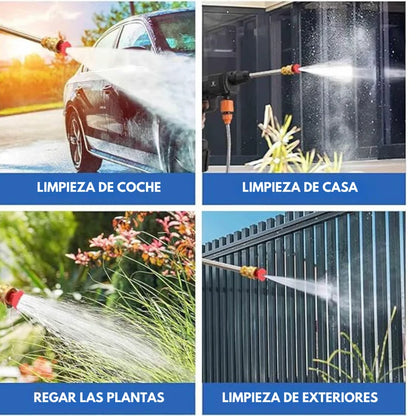 Pistola Power PRO™ - Pistola de Alta Presión para Limpieza