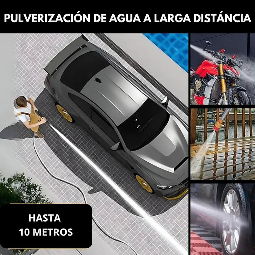 Pistola Power PRO™ - Pistola de Alta Presión para Limpieza