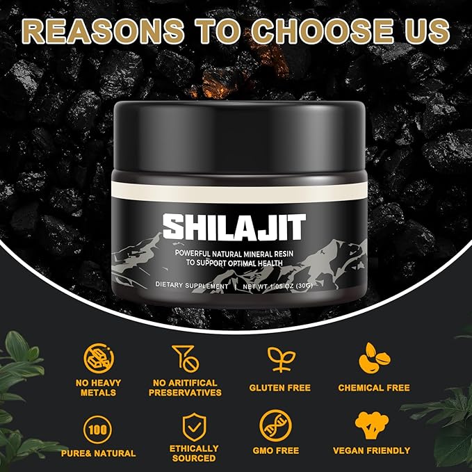 Resina orgánica pura del Himalaya SHILAJIT 100g - additional image 1