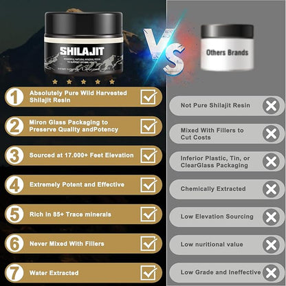Resina orgánica pura del Himalaya SHILAJIT 100g - additional image 4
